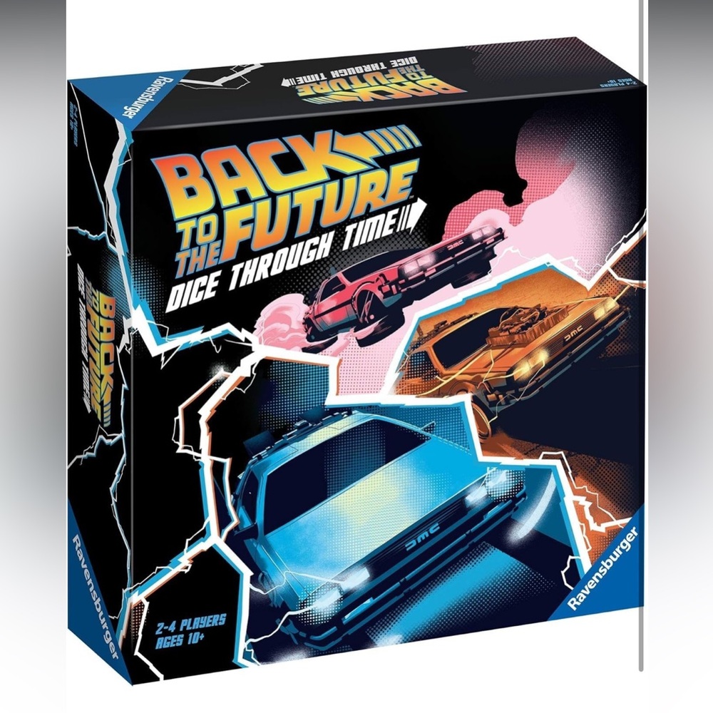 BACK TO THE FUTURE Movie RAVENSBURGER Board Game Playing Card Deck Toy Strategy